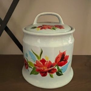 Pioneer Woman Potato Onion & Garlic Canister Keepers